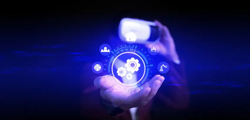 Automation as an innovation that enhances efficiency in both technology and business processes, IoT software concept